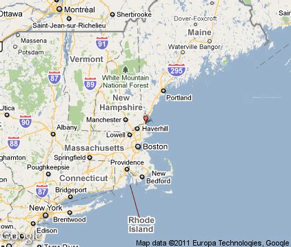 Hampton Beach New Hampshire .com Map