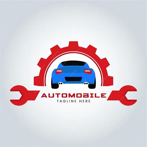 Premium Vector | Modern automobile workshop logo free download vector