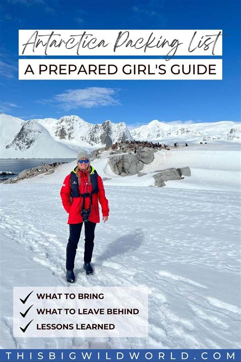 Antarctica Cruise Packing List: A Prepared Girl’s Guide – Outdoor Adventure Travel Guides & Tips ...