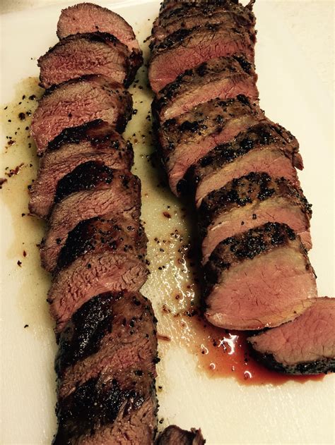 Grilled Venison Backstrap – Kitchen Portfolio