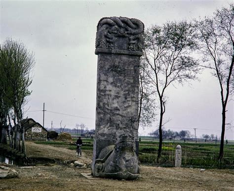 Turtleback stele outside the tomb of the Hongwu Emperor. China, Ming dynasty, 1370 [1600x1313 ...