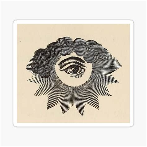 "Vintage Magic Eye" Sticker for Sale by bluespecsstudio | Redbubble