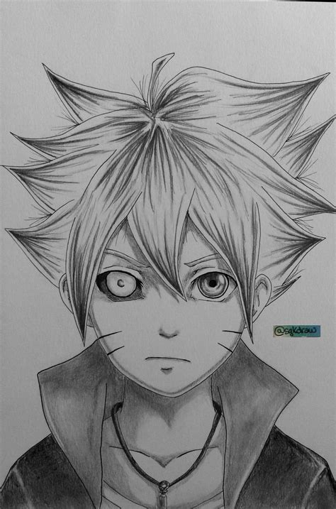 Boruto Drawing at PaintingValley.com | Explore collection of Boruto Drawing