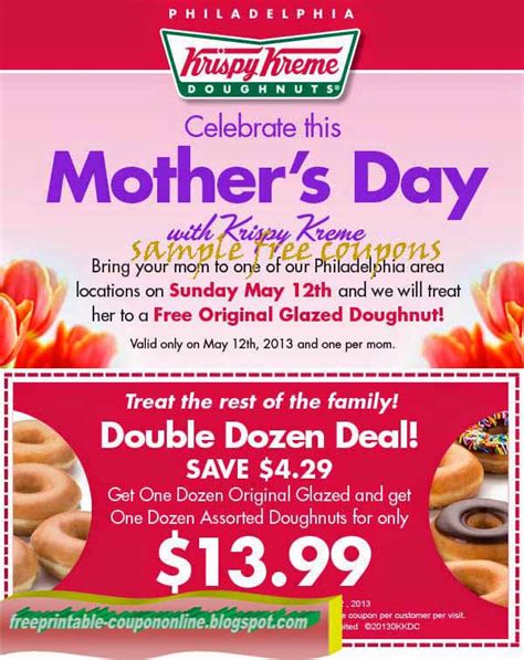 Printable Coupons 2021: Krispy Kreme Coupons