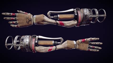 Combat Prosthetic Arm - Download Free 3D model by NPC (@NPCxBot ...