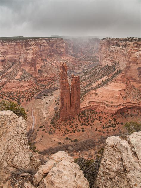 Canyon de Chelly: Spider Rock by j-ouroboros on DeviantArt