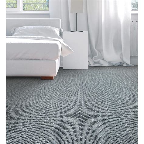 Herringbone Carpet Grey - Carpet Vidalondon