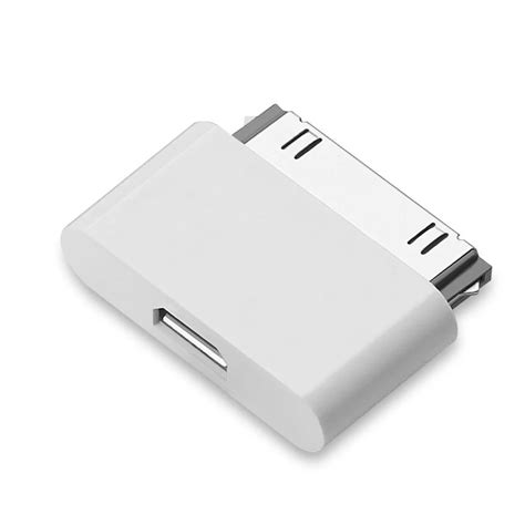 Ascromy Micro USB Adapter Charging Converter for Apple iphone 4s 4 3gs ...