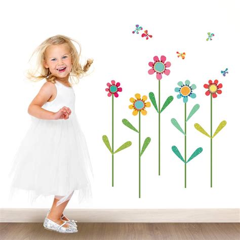 Flower Wall Sticker Pack By Kali Stileman Publishing in 2022 | Flower wall, Flower wall stickers ...