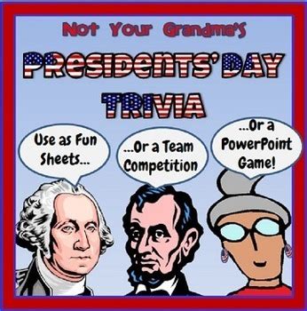 Presidents' Day Trivia by Turbo Tutor | Teachers Pay Teachers