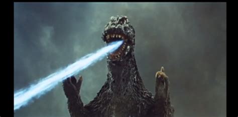 Image - The first time Godzilla ever uses his atomic breath on Ghidorah ...