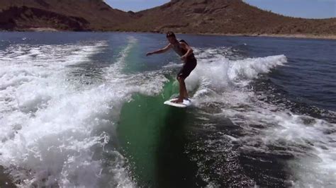 Wakesurf tricks - Ollie relaxica surf - YouTube