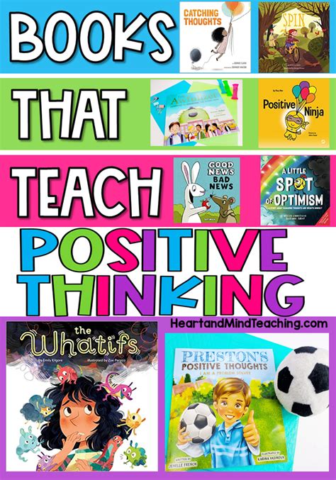 Children's Books about Positive Thinking - Heart and Mind Teaching