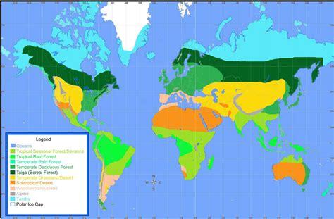 Biomes of the World