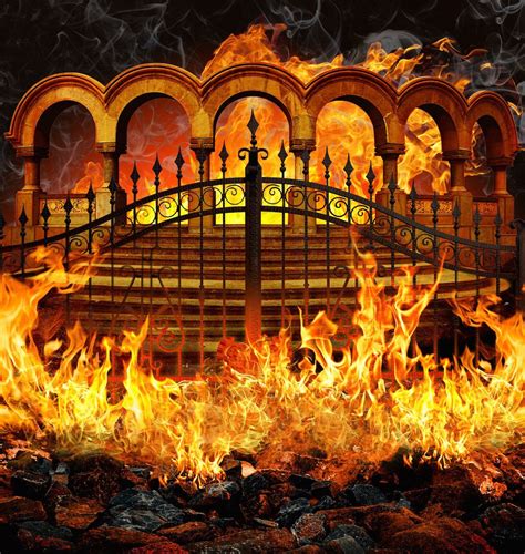 10 Questions About Hell From an Atheist - OnFaith | Gates of hell, Heaven and hell, Gate way