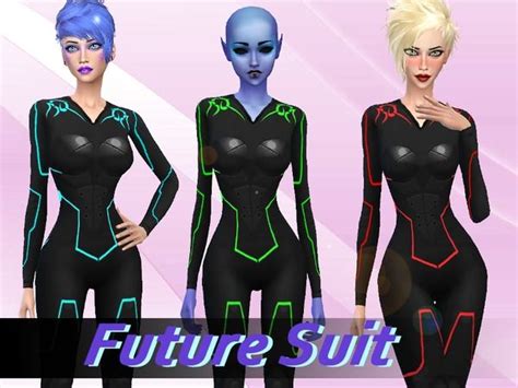 Genius666's Future Suit by Genius | Sims 4, Sims 4 characters, Sims 4 mods clothes