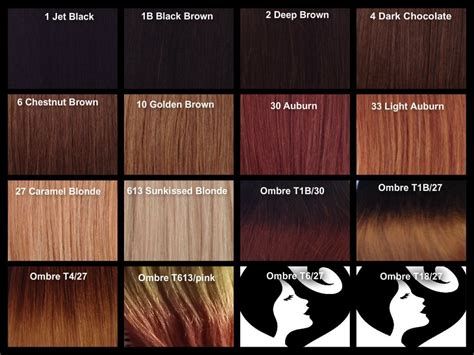 Chestnut Brown Hair Color Chart – Warehouse of Ideas