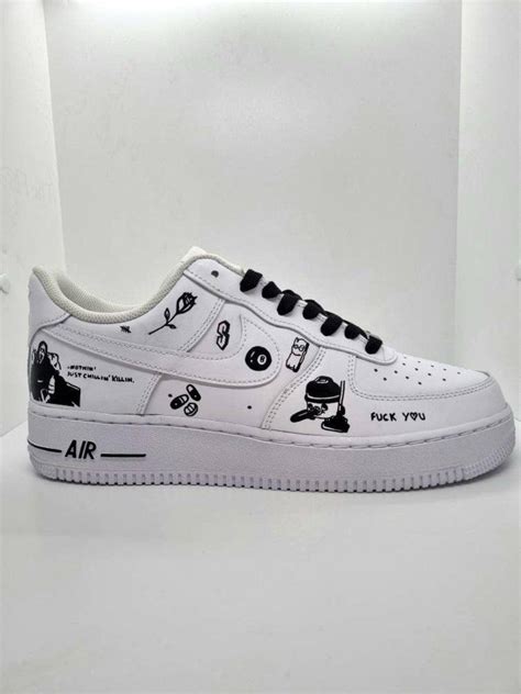 Graffiti Custom Air Force 1 – SHECUSTOMIZE