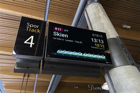 How to Get from Oslo Airport to Oslo City Centre by Train | Travelling With Nikki