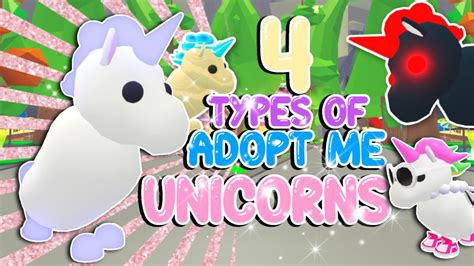 4 Types Of Unicorn Pets In Adopt Me Roblox Adopt Me Story | Free Nude ...