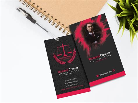 Elegant Lawyer Business Card Template | TechMix