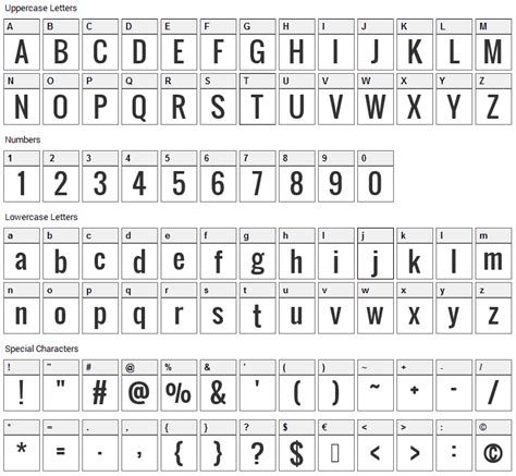 Oswald Font Download - Fonts4Free