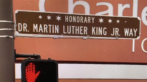 Honorary street sign unveiled on Martin Luther King, Jr. Day | WCHS