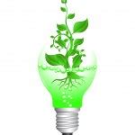 ECO Energy design with tree growing from bulbs.vector ilusstrati Stock Vector Image by ©suthep ...