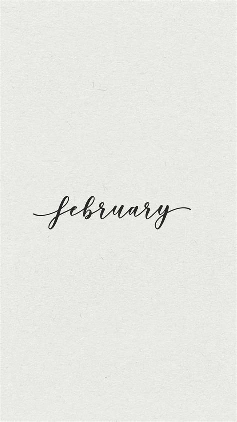 February | February wallpaper, February calligraphy, Calligraphy wallpaper