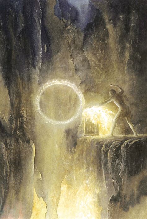 The Art of Alan Lee and John Howe : stoneofthehapless: The Forging of the Ring; art...