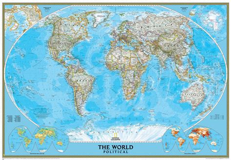 Wall Map Continents Wall Maps National Geographic Maps Map Poster | The Best Porn Website