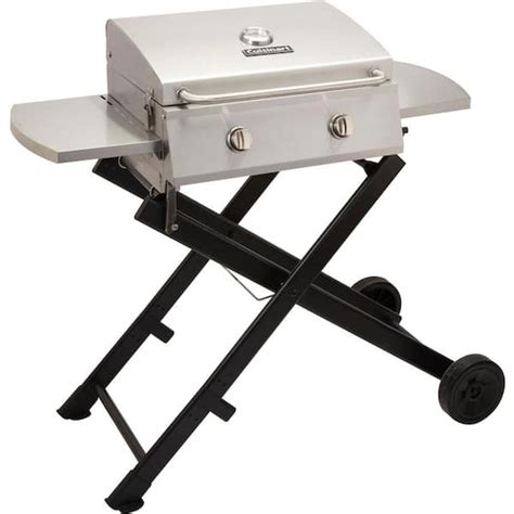 Cuisinart Portable Propane Gas Grill in Stainless Steel CGG-340 - The ...