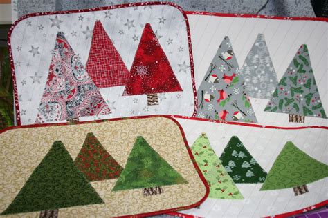 Christmas Tree Placemats 12/02 @ 9:30-12:30 or 1:00-4:00 Kit Available; Class Fee: $15 ...