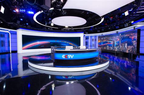 With Glittering New Set Design, CCTV News Takes Aim At The World