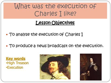 Execution of Charles I | Teaching Resources