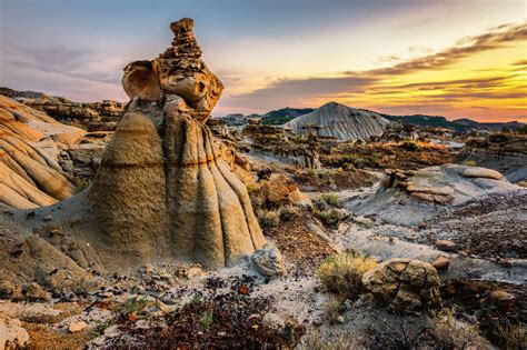 The badlands of Montana - Makoshika State Park - Unusual Places