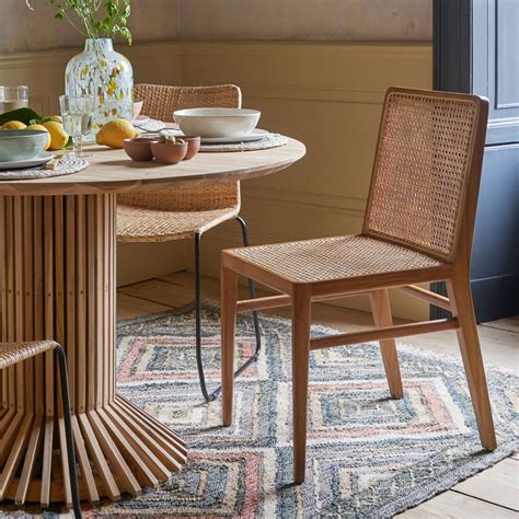 Nova Cane Rattan Dining Chair | Graham and Green