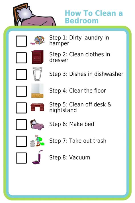 Cleaning Checklists with Pictures: Edit | Print | Go Mobile