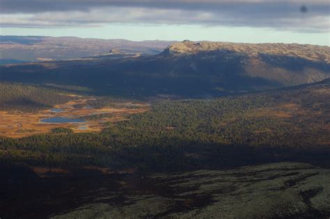 Elevation map of Buskerud, Norway - Topographic Map - Altitude Map