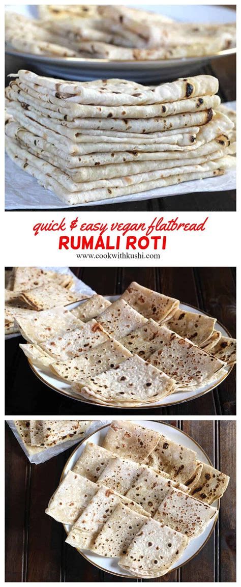 Rumali Roti | Easy Indian Roti Recipe