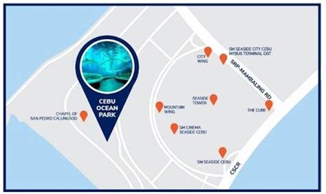 Cebu Business Park Map