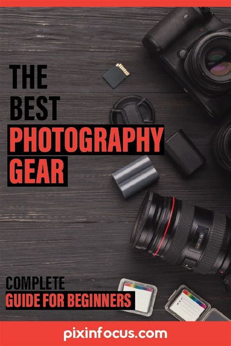 The Ultimate Guide to Photography Equipment for Beginners - Pixinfocus | Photography equipment ...