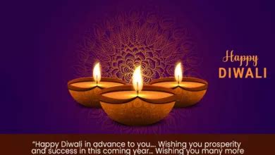 Diwali 2023 Wishes in Advance Greetings : Latest News, Daily Updates, Viral News