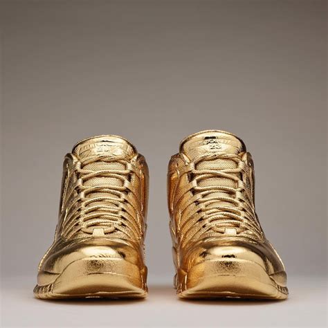 Drake's solid 24K gold Nike Air Jordans