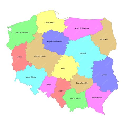 Poland Map Political Worldometer - vrogue.co