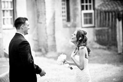 Romantic And Dramatic Black-And-White Wedding Photography