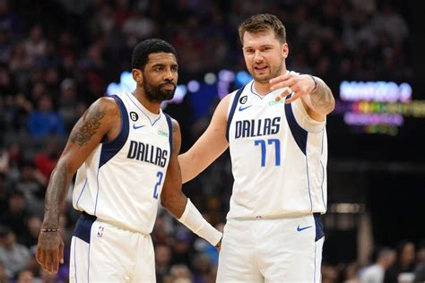 Luka Doncic Was 'Happy' To Play With Kyrie Irving Despite Loss To Kings ...