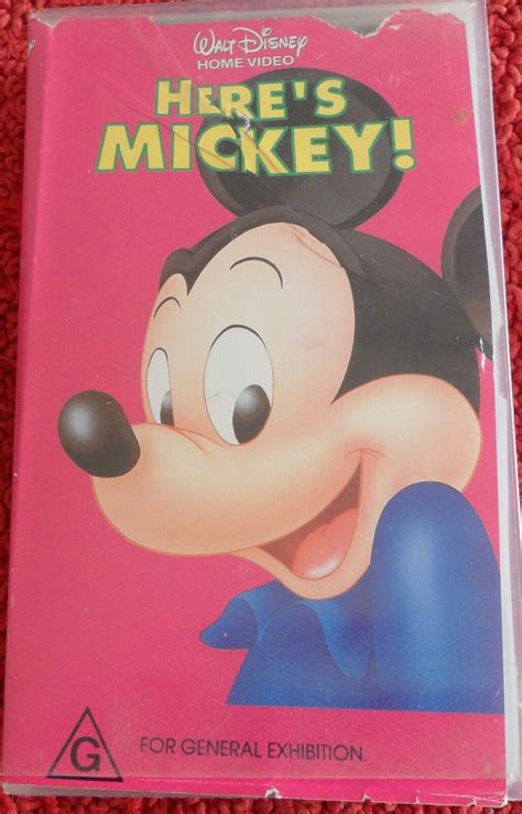 Vhs Walt Disney Home Video Here S Mickey Made In Australia Min G | SexiezPicz Web Porn