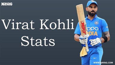 Virat Kohli Stats : Century, ODI, Test, T20 , Ranji Trophy Career Year Wise - NAYAG Spot