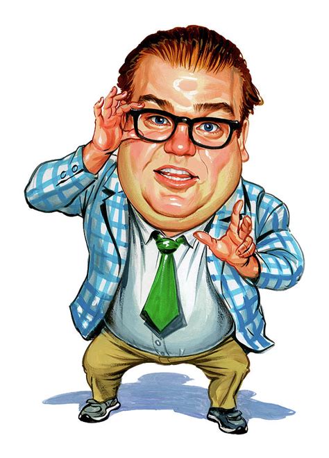 Chris Farley As Matt Foley Painting by Art